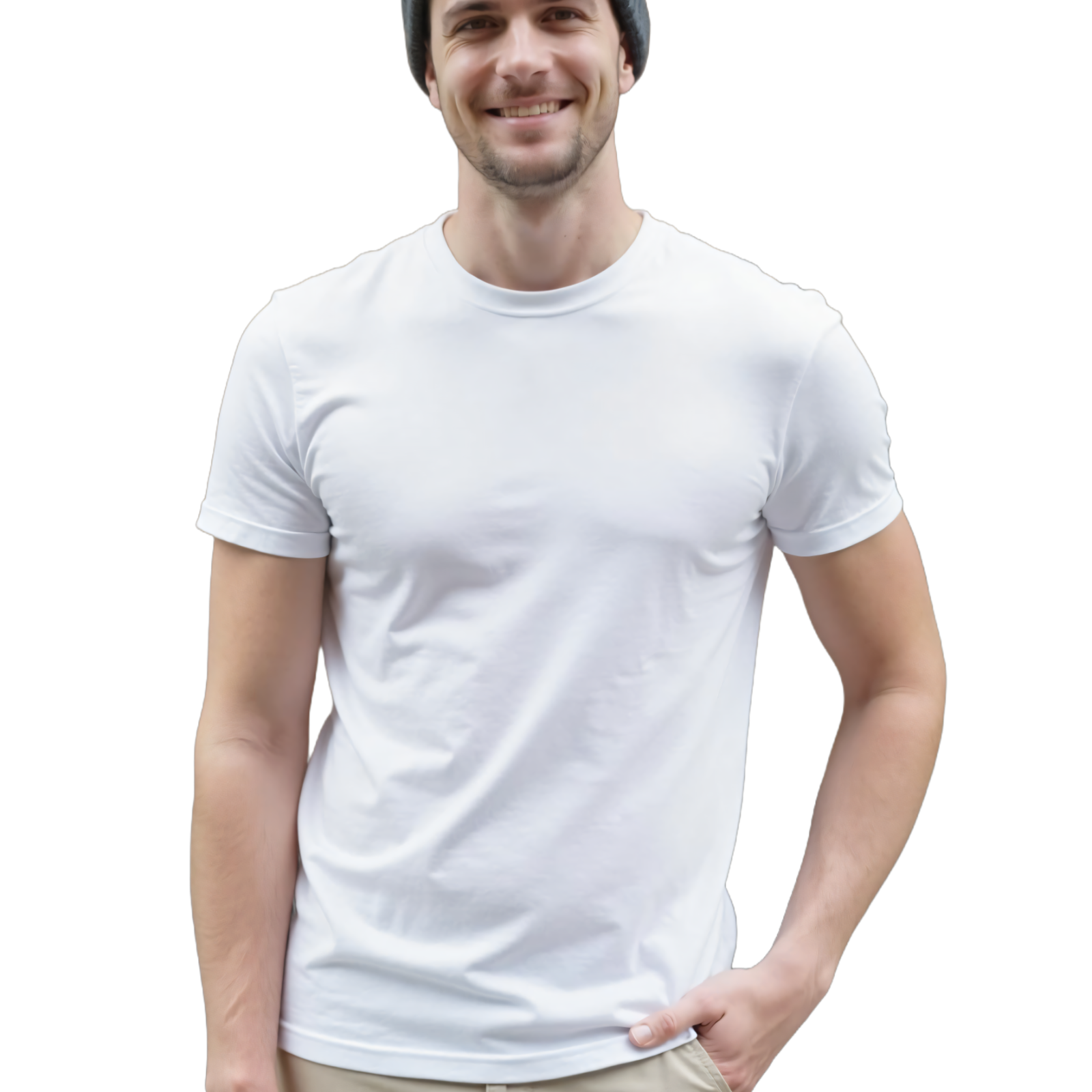Heren T-shirt All-Over Print | 100% Katoenen Shirt
