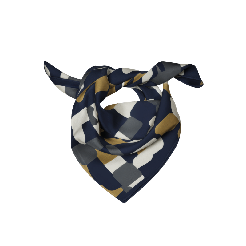 Sjaal All-Over Print | Chiffon Recycled Polyester